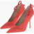 Valentino Garavani Satin Pumps With Side Bow 11Cm Red