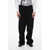 Balenciaga Wide-Leg Tailoring Pants With Martingale Black