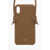 Céline Leather Xs Iphone Neck Case Brown