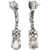 Radà Earrings with rhinestones Silver