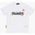 DSQUARED2 Pac-Man Printed Relax Crew-Neck T-Shirt White