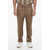 Gucci Straight Fit Tailoring Pants With Logo Brown