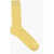 Céline Long Socks With Rib Details Yellow