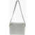 KARA Rhinestone Embellished Shoulder Bag White