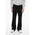 Dolce & Gabbana Virgin Wool Pants With Flared Fit Black