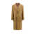 ETRO Wool blend coat with iconic Pegaso detail Beige