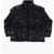 Diesel Nylon Jupiter Jacket With Embossed Logo Black