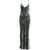 Pierre Louis Velvet maxi dress Green