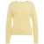 OLIVER LATTUGHI Knit pullover in alpaca blend Yellow