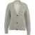 OLIVER LATTUGHI Knit cardigan in alpaca blend Grey