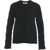 AKEP Knit sweater with crew neck Black