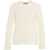 AKEP Knit sweater with crew neck White