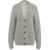 OLIVER LATTUGHI Knit cardigan in alpaca blend Grey