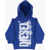 Diesel Red Tag Solid Color Shoodginne5 Hoodie With Bleed-Through Ef Blue