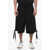 Dior Multipockets Wide Shorts With Drawstring Hem Black