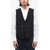 CORNELIANI Cc Collection Virgin Wool Double-Breasted Vest Black