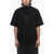 Ermenegildo Zegna Logoed T-Shirt With Tech Fabbric Double Collar Black