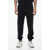 Givenchy Brushed Cotton Joggers With Logo Lettering Black