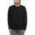 Valentino Garavani Crewneck Pullover With All-Over Logo Brown