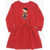 Polo Ralph Lauren Kids Sweat Dress With Drawstring Waist Red