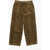 Gucci Corduroy Pants With Industrial Belt Brown