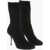 Alexander McQueen Fabric Sock Booties With Stiletto Heel 10Cm Black