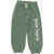 Palm Angels Solid Color Joggers With Contrast Logo Green