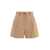 Pinko Pinko Sorridente Cotton Shorts Brown