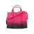 Marc Jacobs Marc Jacobs The Medium Tote Ombre Canvas BLACK HOT PINK