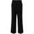 MSGM Msgm Elasticated Logo Waistband Trousers Black