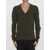 Dolce & Gabbana V-Neckline Jumper GREEN