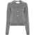 Moschino Moschino Cardigan With Mélange Effect GREY