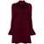 FEDERICA TOSI Federica Tosi Short Dress With Cut-Out RED