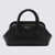 Blumarine Blumarine Black Leather Top Handle Bag Black