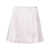 Self-Portrait Self-Portrait Fully Pleated Satin Miniskirt PINK