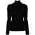 P.A.R.O.S.H. P.A.R.O.S.H. Leila Turtle-Neck Ribbed-Knit Jumper Black