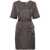 P.A.R.O.S.H. P.A.R.O.S.H. Pesca Belted Mini Dress Grey