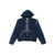 Palm Angels TRACK DENIM FLEECE ZIP HOODIE BLUE BLUE Blue