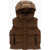 DSQUARED2 Padded Sleeveless Jacket Brown