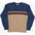 Gucci Color Block Wool Crew-Neck Sweater Multicolor