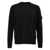 Stone Island Logo badge sweater Black