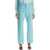 Tom Ford Wallis Cigarette Pants In Hopsack Fabric LIGHT TURQUOISE