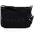 Bally Nylon Shoulder Bag With Adjustable Strap BLACK+PALLADIO