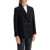 BLAZÉ MILANO Everynight Alcanara Double-Breasted Blazer BLACK