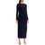 NORMA KAMALI Maxi Form-Fitting Dress With Side TRUE NAVY