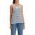 Jean Paul Gaultier Striped Sailor Tank Top WHITE/NAVY