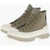 Converse All Star Chuck Taylor Texture Leather High-Top Sneakers Beige