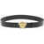 Versace Leather Belt With Golden Buckle 40Mm Black