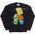 Mc2 Saint Barth The Simpsons Wool Blend Crew-Neck Sweater With Embroidery Midnight Blue