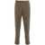 Paolo Pecora Fine corduroy pants Green